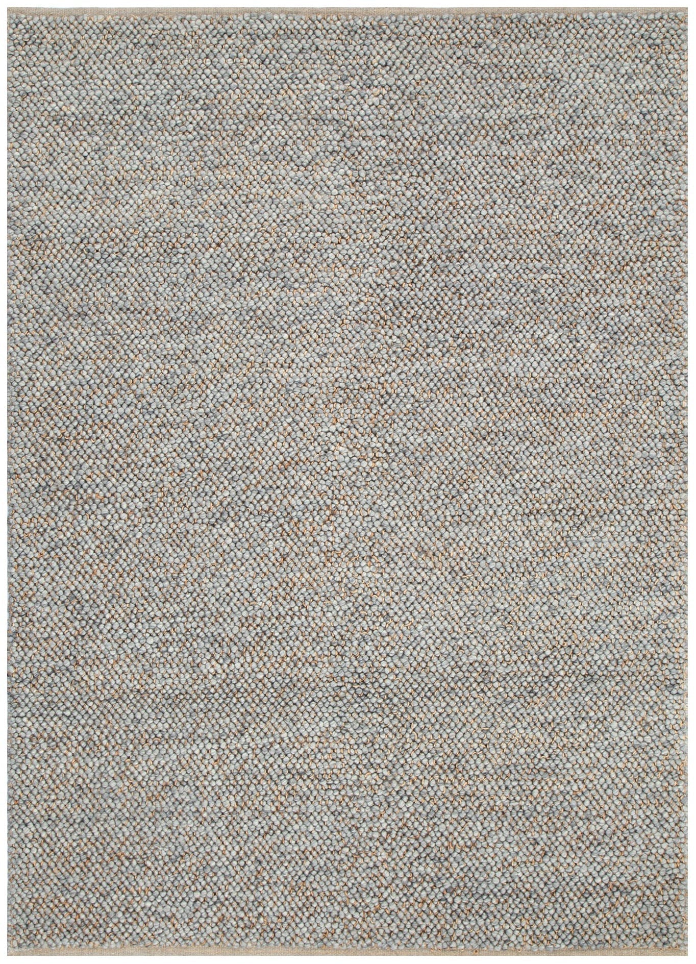 Eco Weave Grey Jute and Wool Rug - Floorsome - Rug - ECOW160GREY - Rug