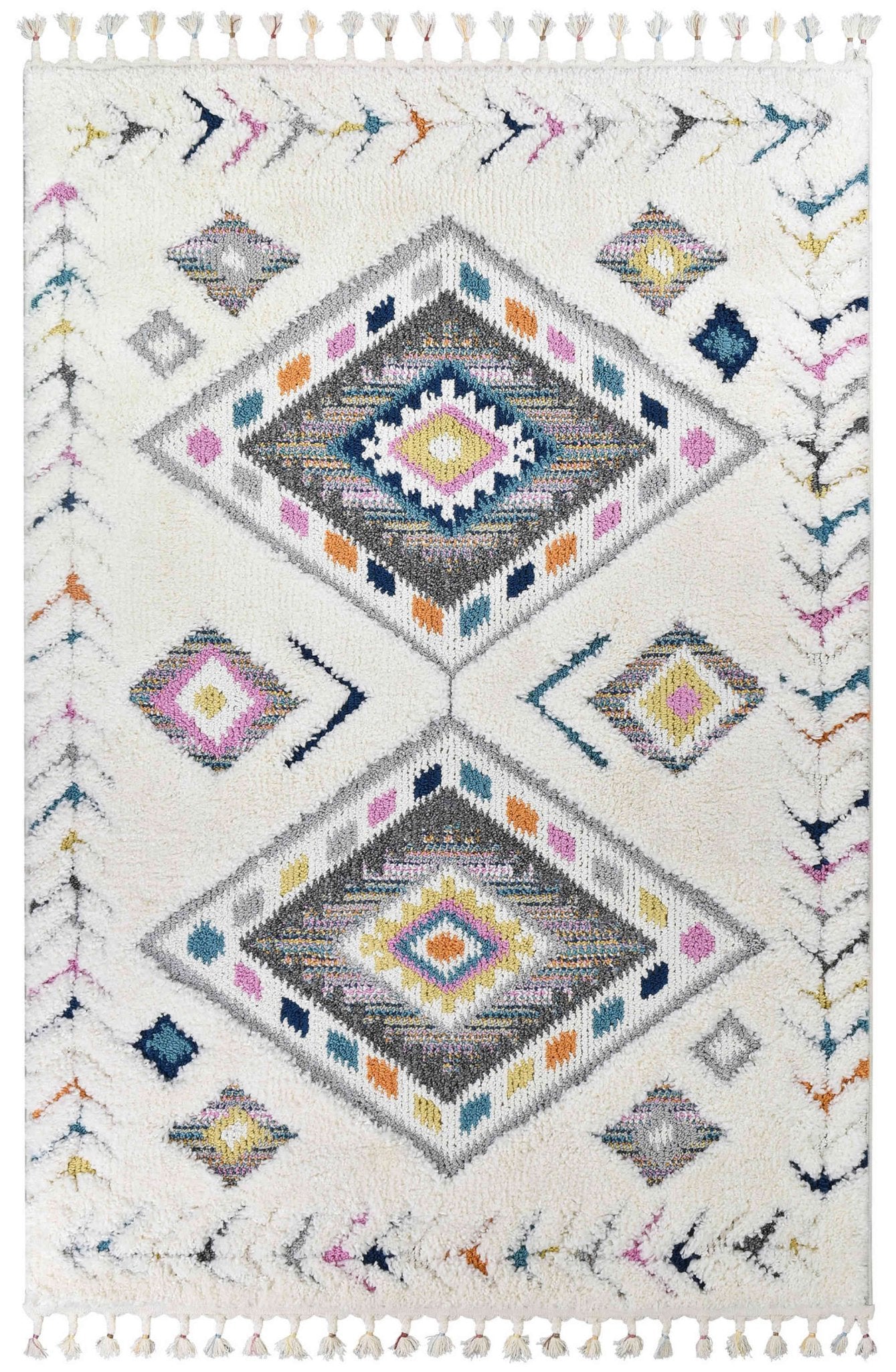 Eden 0B749A Jewel - Floorsome - SHAGGY - PARIS - 0B749A - CREAM - 80X150 - SHAGGY