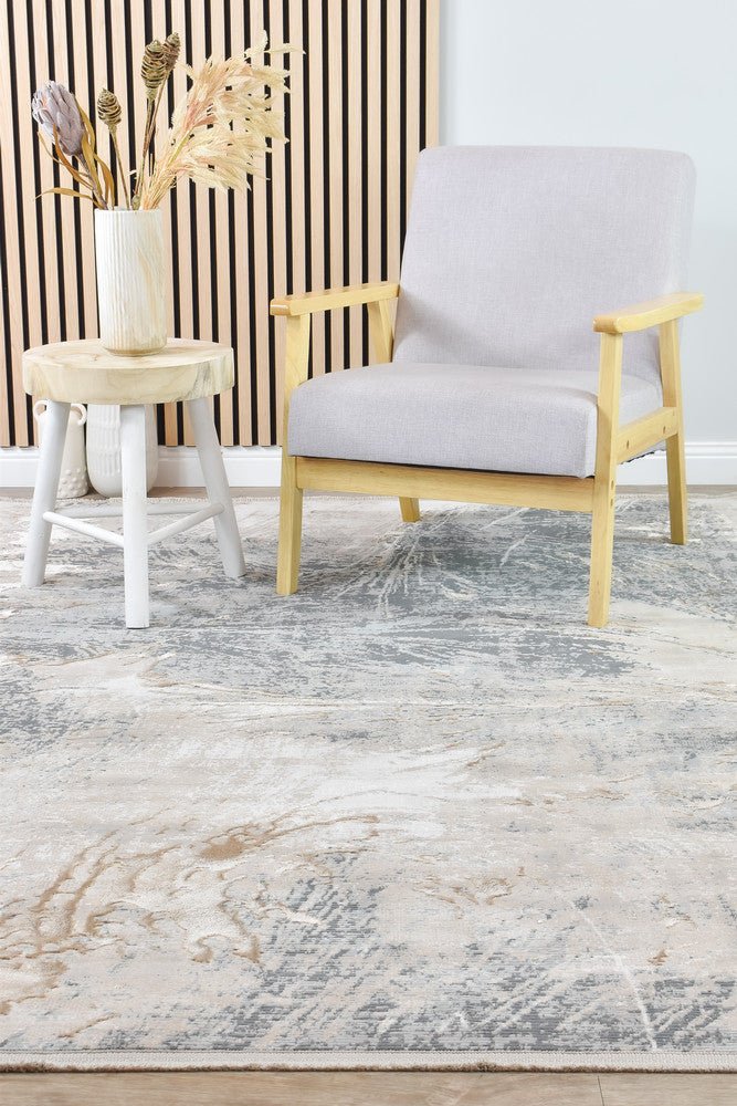 Eden 25558A Grey Beige - Floorsome - MODERN - OASIS-25558A-LVIZON-160X230 - MODERN