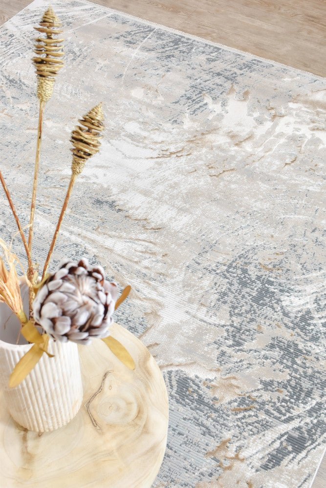 Eden 25558A Grey Beige - Floorsome - MODERN - OASIS-25558A-LVIZON-160X230 - MODERN