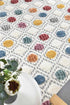 Eden B0075A Polka Dots - Floorsome - SHAGGY - PARIS - B0075A - YELLOW - 80X150 - SHAGGY