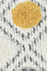 Eden B0075A Polka Dots - Floorsome - SHAGGY - PARIS - B0075A - YELLOW - 80X150 - SHAGGY