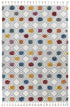 Eden B0075A Polka Dots - Floorsome - SHAGGY - PARIS - B0075A - YELLOW - 80X150 - SHAGGY