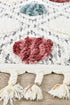 Eden B0075A Polka Dots - Floorsome - SHAGGY - PARIS - B0075A - YELLOW - 80X150 - SHAGGY