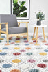 Eden B0075A Polka Dots - Floorsome - SHAGGY - PARIS - B0075A - YELLOW - 80X150 - SHAGGY
