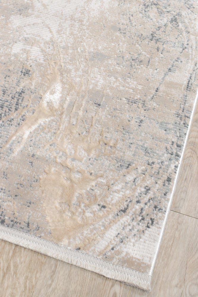 Eden Beige Pattern 25558A Runner - Floorsome - RUNNER - OASIS-25558A-LBEIGE-80X300 - RUNNER