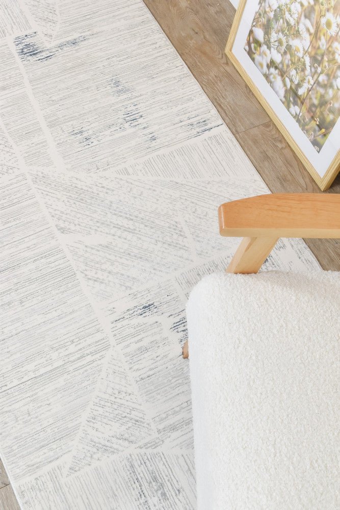 Eden Blue Cream Pattern 30312A Runner - Floorsome - RUNNER - ARORA-30312A-BLUE-CREAM-80X300 - RUNNER