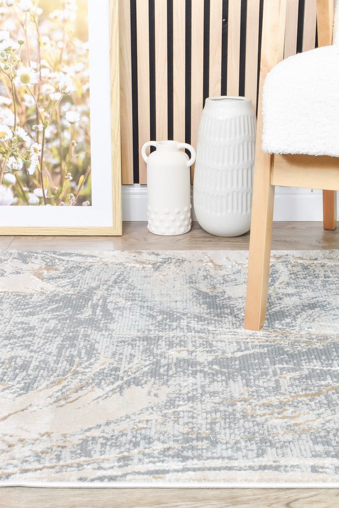 Eden Grey Beige Pattern 25558A Runner - Floorsome - RUNNER - OASIS-25558A-LVIZON-80X300 - RUNNER