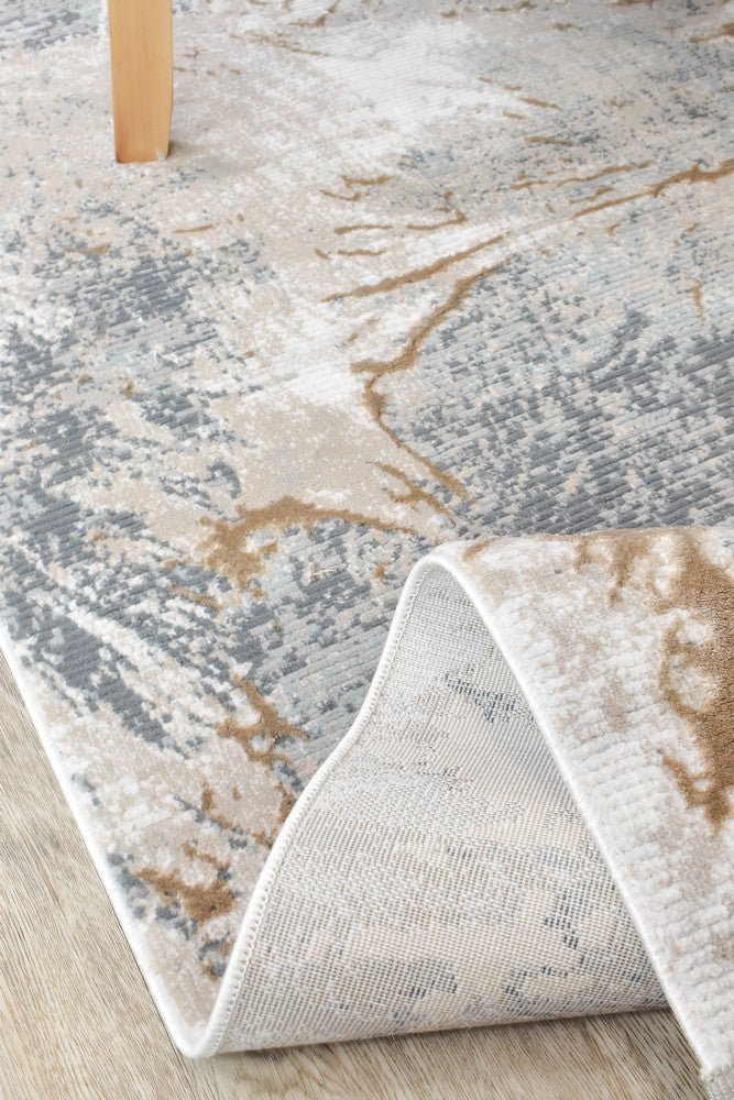 Eden Grey Beige Pattern 25558A Runner - Floorsome - RUNNER - OASIS-25558A-LVIZON-80X300 - RUNNER