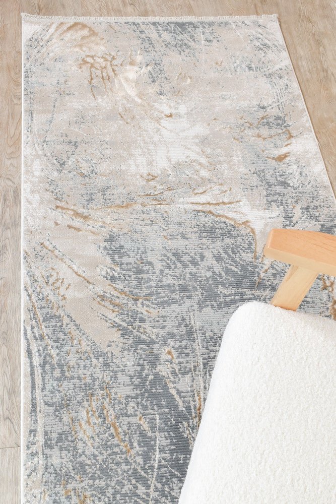 Eden Grey Beige Pattern 25558A Runner - Floorsome - RUNNER - OASIS-25558A-LVIZON-80X300 - RUNNER