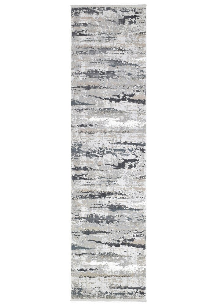 Eden Grey Pattern 13502A Runner - Floorsome - RUNNER - OASIS-13502A-GREY-80X300 - RUNNER