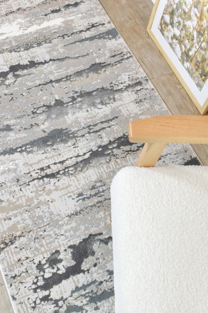 Eden Grey Pattern 13502A Runner - Floorsome - RUNNER - OASIS-13502A-GREY-80X300 - RUNNER