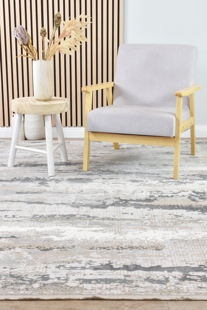 Eden Pattern 13502A Grey - Floorsome - MODERN - OASIS-13502A-GREY-160X230 - MODERN