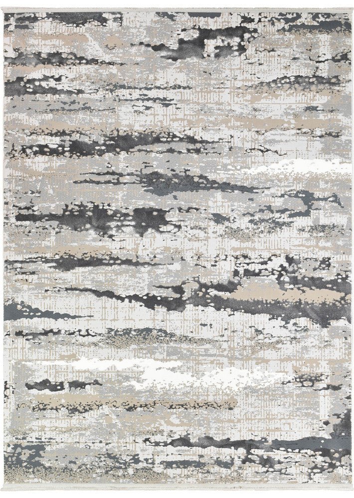 Eden Pattern 13502A Grey - Floorsome - MODERN - OASIS-13502A-GREY-160X230 - MODERN