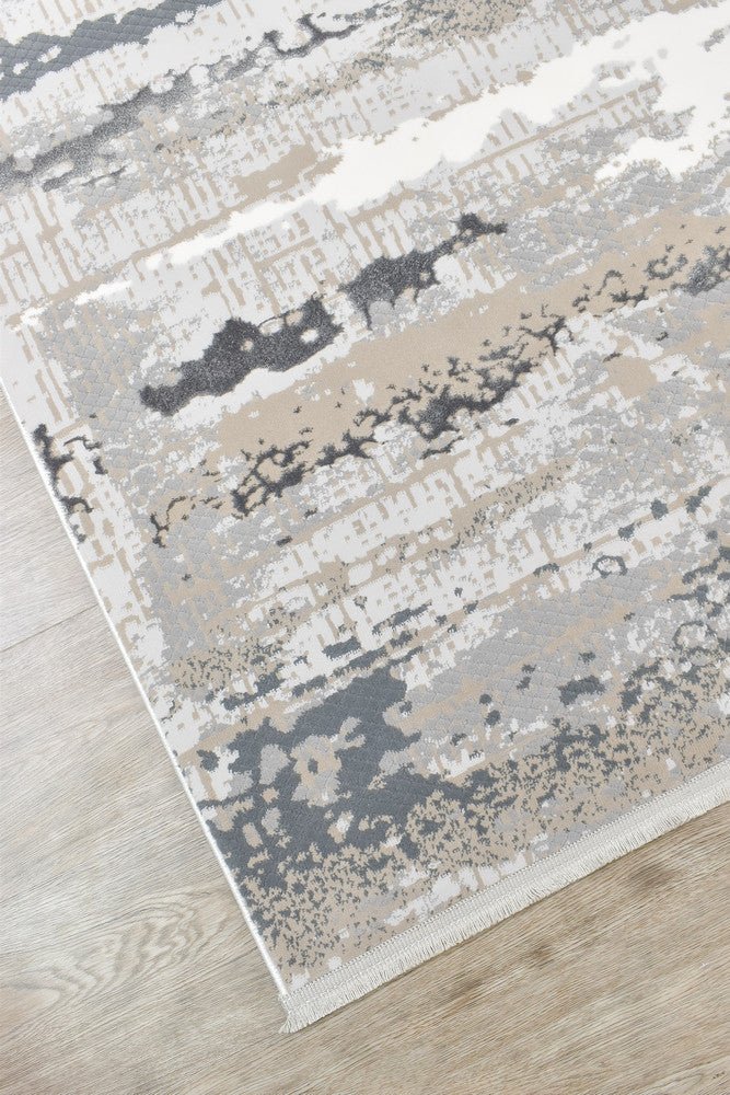 Eden Pattern 13502A Grey - Floorsome - MODERN - OASIS-13502A-GREY-160X230 - MODERN