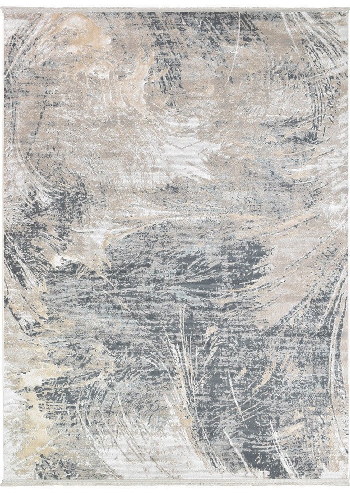 Eden Pattern 25558A Beige - Floorsome - MODERN - OASIS-25558A-LBEIGE-160X230 - MODERN