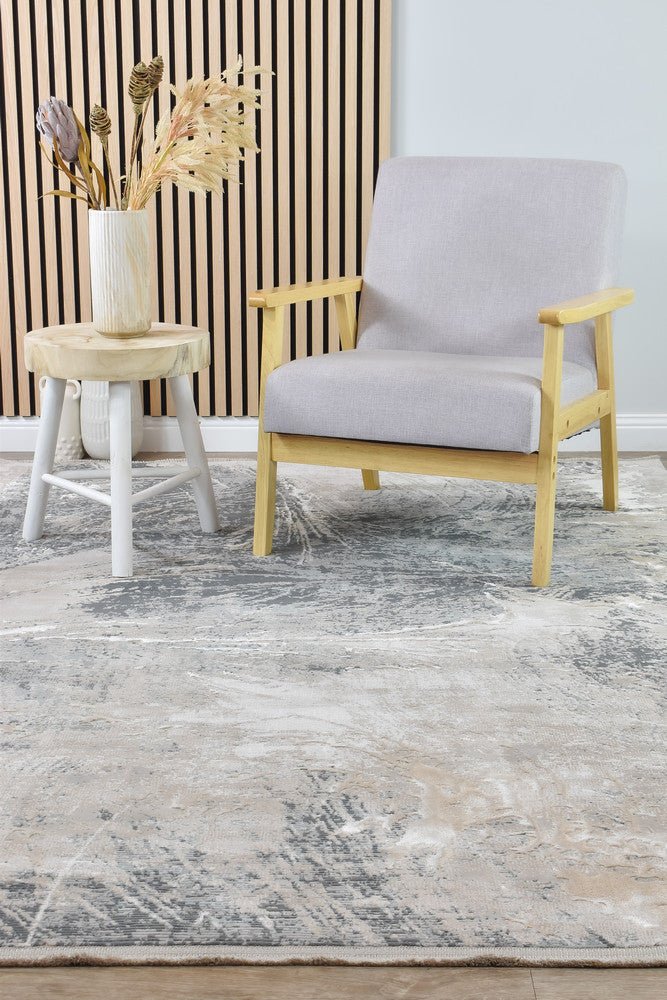 Eden Pattern 25558A Beige - Floorsome - MODERN - OASIS-25558A-LBEIGE-160X230 - MODERN