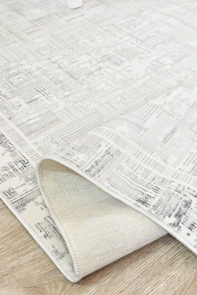 Eden Pattern 30279A Dark Grey Cream - Floorsome - MODERN - ARORA-30279A-DGREY-CREAM-160X230 - MODERN