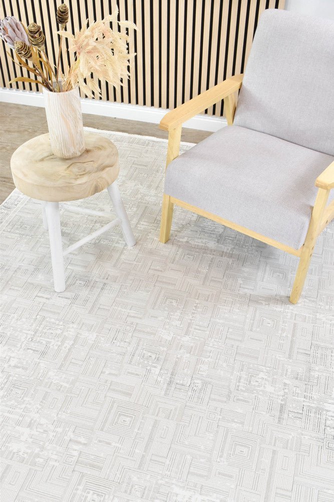 Eden Pattern 30279A Dark Grey Cream - Floorsome - MODERN - ARORA-30279A-DGREY-CREAM-160X230 - MODERN