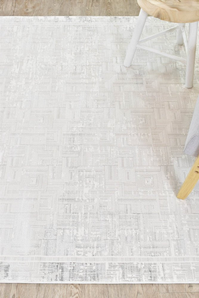 Eden Pattern 30279A Dark Grey Cream - Floorsome - MODERN - ARORA-30279A-DGREY-CREAM-160X230 - MODERN