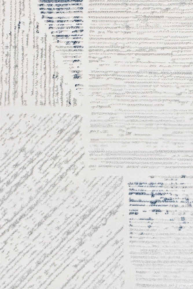 Eden Pattern 30312A Blue Cream - Floorsome - MODERN - ARORA-30312A-BLUE-CREAM-160X230 - MODERN