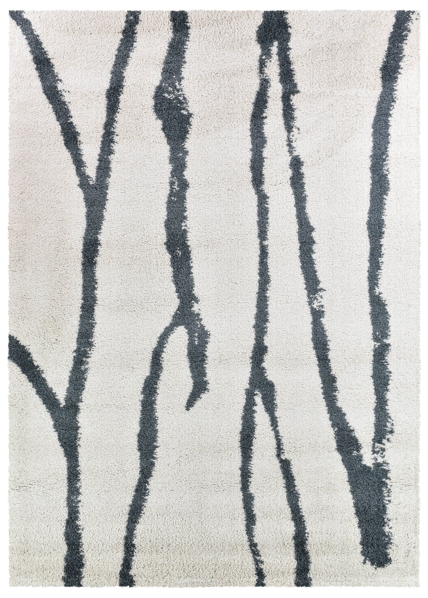 Elle 62628 962 Cream Grey Rug - Floorsome - SHAGGY - SPIRIT - 62628 - 962 - 160X230 - SHAGGY