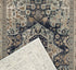 Esquire Brushed Traditional Blue Rug - Floorsome - Traditional - PVD - 834 - BLU - 230X160 - Traditional