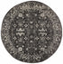 Estella Charcoal Transitional Round Rug - Floorsome - Modern - EVO - 252 - CHAR - 150X150 - Modern