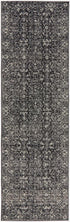 Estella Charcoal Transitional Runner Rug - Floorsome - Modern - EVO - 252 - CHAR - 300X80 - Modern