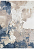 Eternal 25499A Navy Beige - Floorsome - MODERN - VELVET - 25499A - NAVY - BEIGE - 160X230 - MODERN