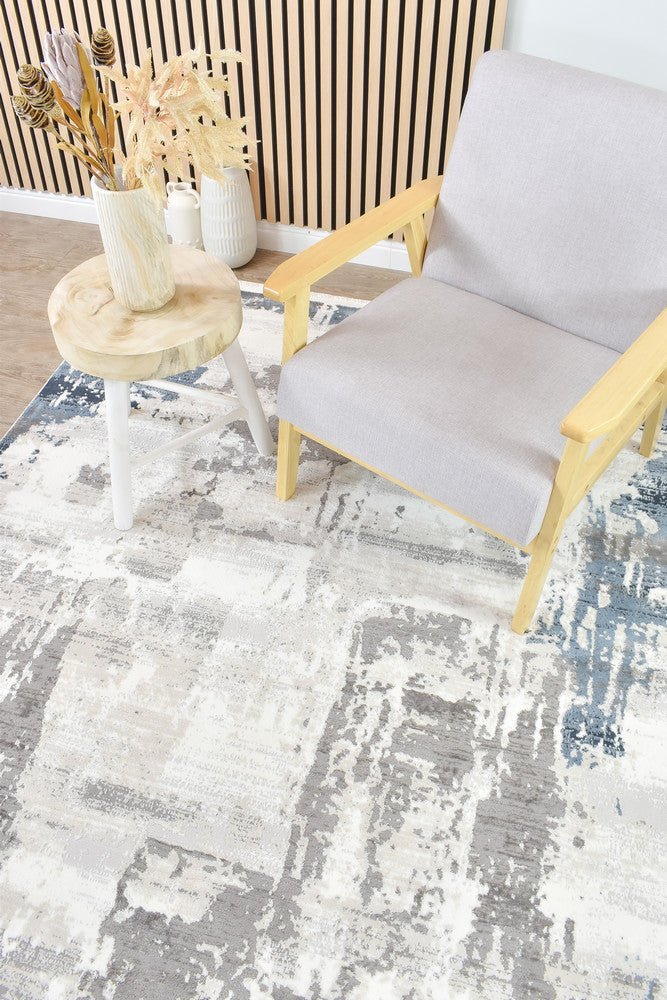 Eternal 25541A Navy - Floorsome - MODERN - NUANS - 25541A - NAVY - KEMIK - 160X230 - MODERN