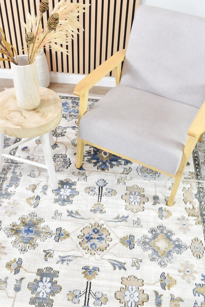 Eternal 27395A Grey Blue - Floorsome - MODERN - ETERNAL - 27395A - GREY - GREY - 160X230 - MODERN