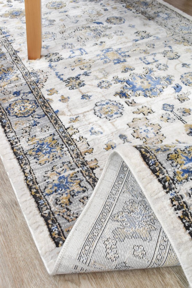 Eternal 27395A Grey Blue Runner - Floorsome - RUNNER - ETERNAL - 27395A - GREY - GREY - 80X300 - RUNNER