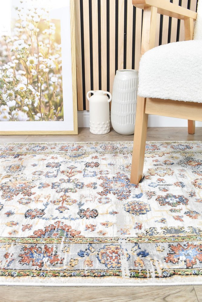 Eternal 27395A Multi Colour Runner - Floorsome - RUNNER - ETERNAL - 27395A - MULTI - GREY - 80X300 - RUNNER