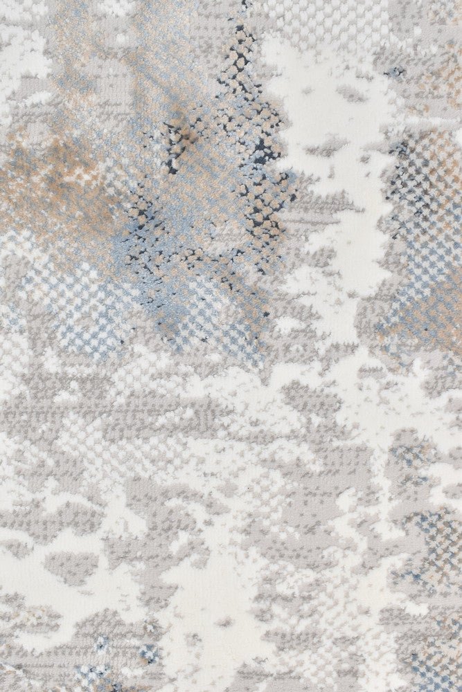 Eternal 30148A Blue Cream - Floorsome - MODERN - LYON - 30148A - BLUE - CREAM - 160X230 - MODERN