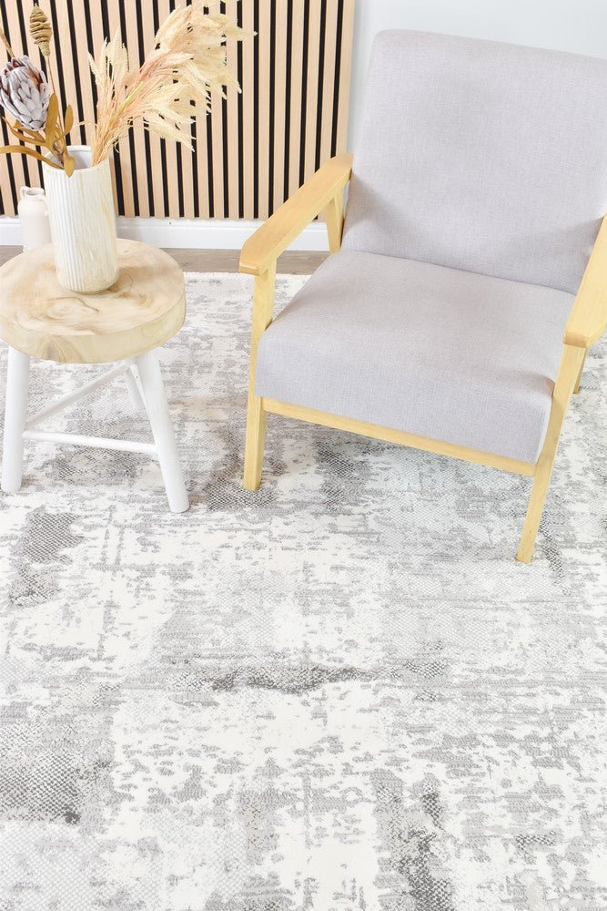 Eternal 30148A DGrey Cream - Floorsome - MODERN - LYON - 30148A - DGREY - CREAM - 160X230 - MODERN
