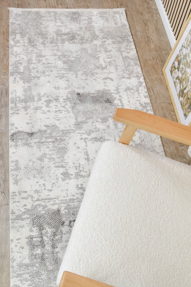 Eternal 30148A DGrey Cream Runner - Floorsome - RUNNER - LYON - 30148A - DGREY - CREAM - 80X300 - RUNNER