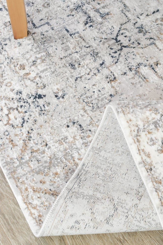 Eternal 30162A Blue Grey Runner - Floorsome - RUNNER - LYON - 30162A - BLUE - GREY - 80X300 - RUNNER