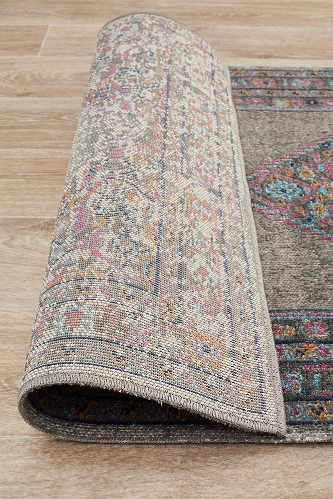 Eternal 910 Grey Runner Rug - Floorsome - Traditional - ETN - 910 - GRY - 300X80 - Traditional
