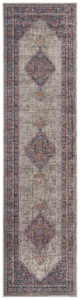 Eternal 910 Grey Runner Rug - Floorsome - Traditional - ETN - 910 - GRY - 300X80 - Traditional