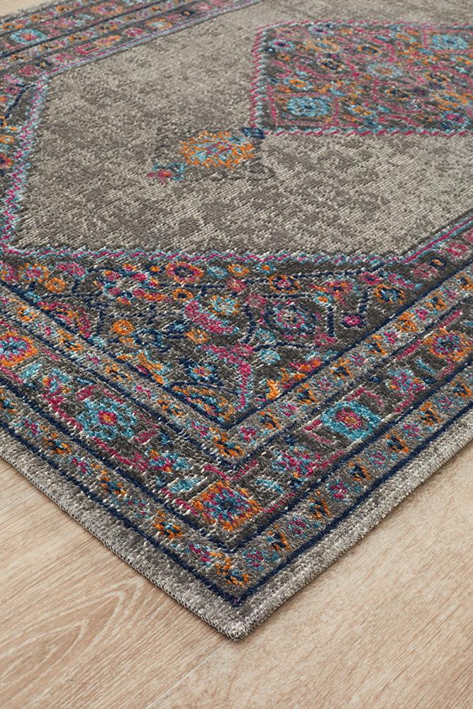 Eternal 910 Grey Runner Rug - Floorsome - Traditional - ETN - 910 - GRY - 300X80 - Traditional