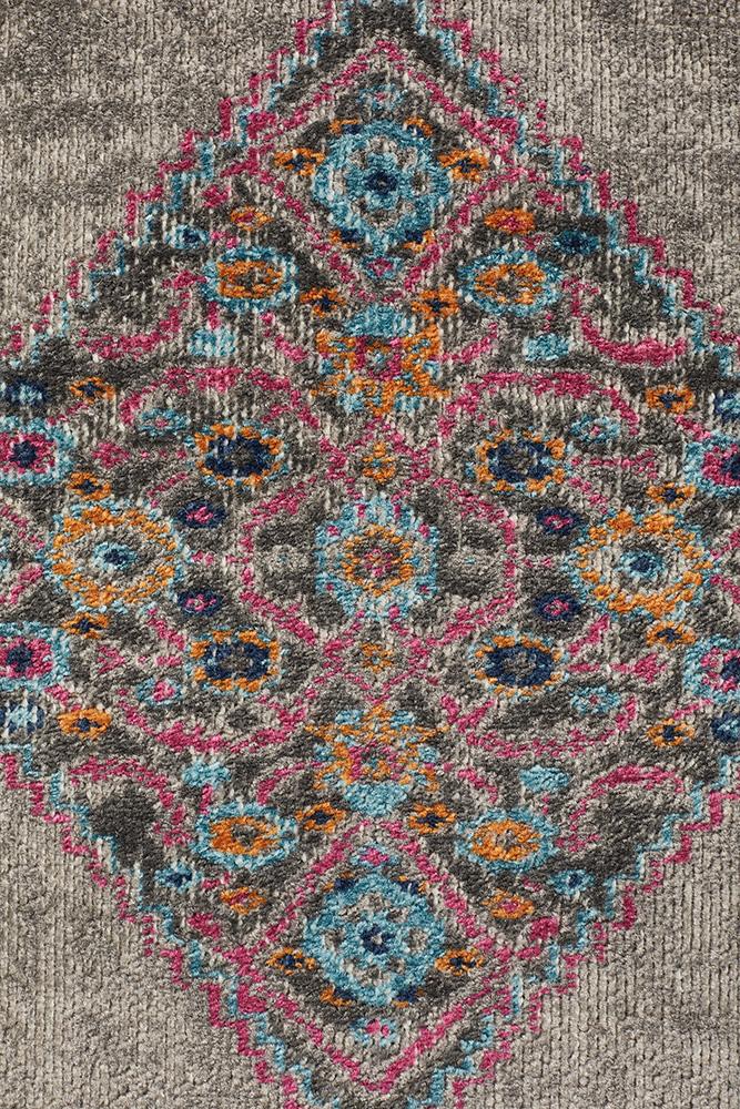 Eternal 910 Grey Runner Rug - Floorsome - Traditional - ETN - 910 - GRY - 300X80 - Traditional
