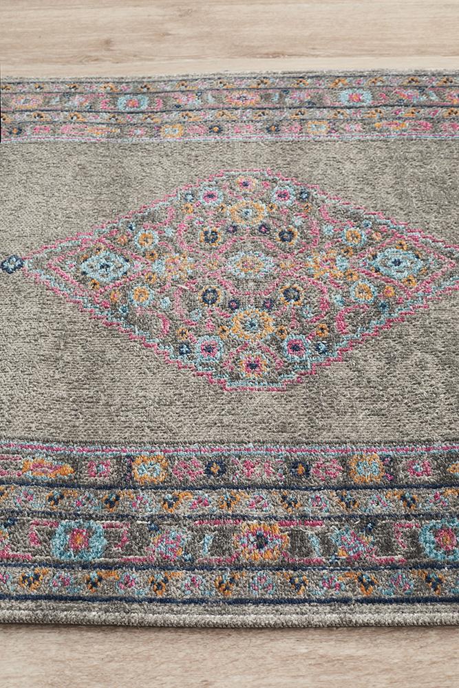 Eternal 910 Grey Runner Rug - Floorsome - Traditional - ETN - 910 - GRY - 300X80 - Traditional