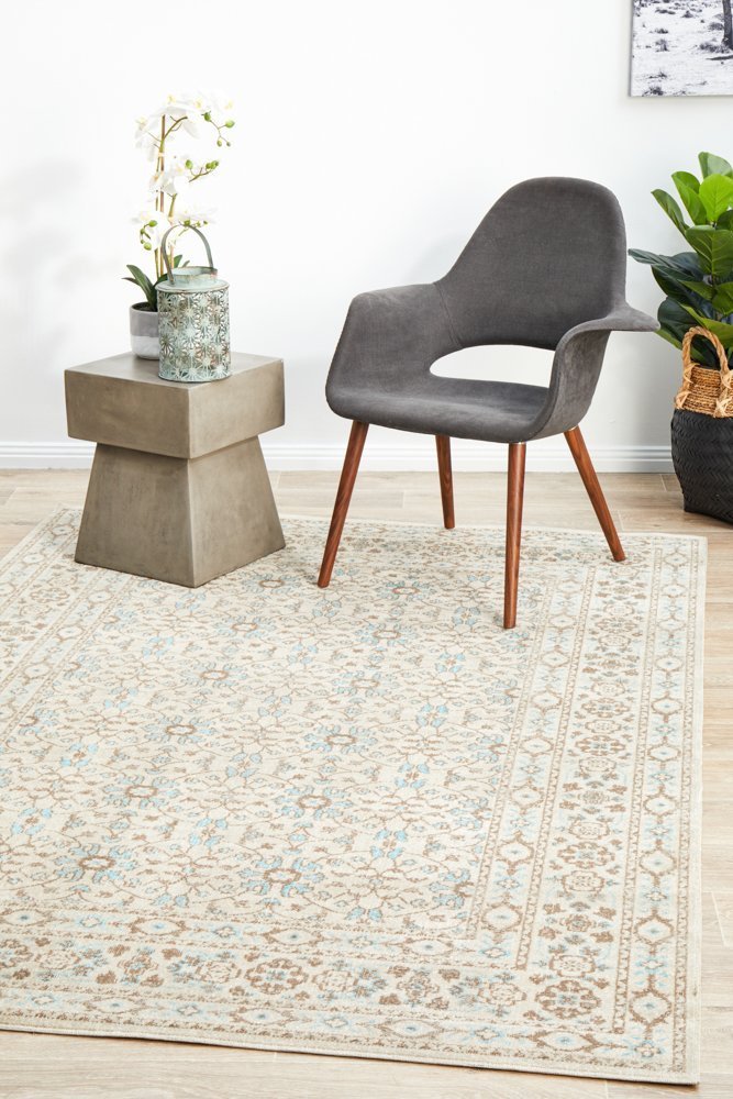 Eternal 911 Bone Rug | Modern | Floorsome