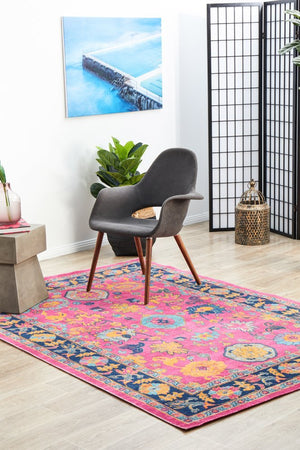 Eternal 913 Pink Rug - Floorsome - Modern