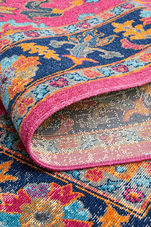 Eternal 913 Pink Rug - Floorsome - Modern
