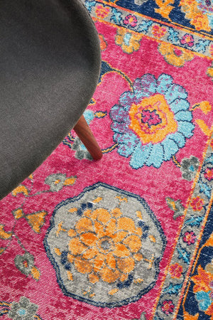 Eternal 913 Pink Rug - Floorsome - Modern