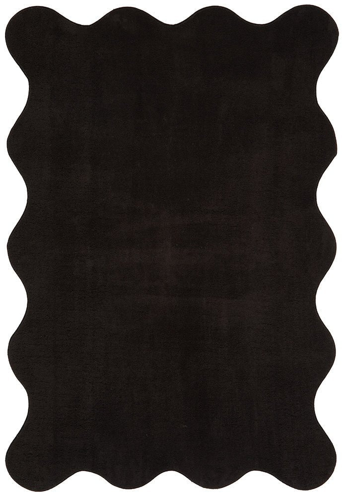 Evelyn Black Rug - Floorsome - Evelyn Collection - EVE - BLACK - 160X100 - Evelyn Collection