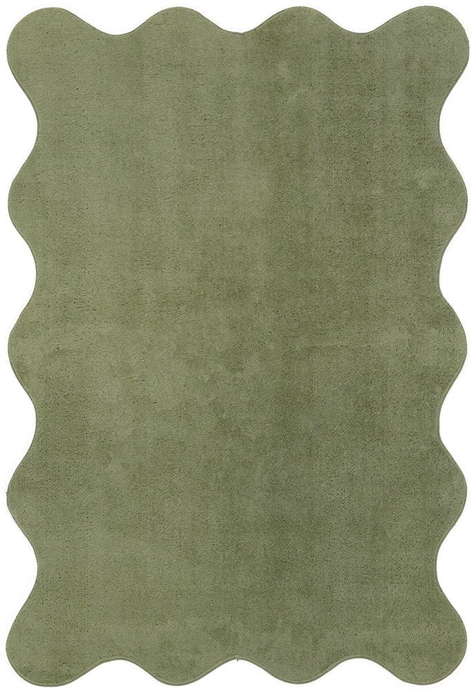 Evelyn Green Rug - Floorsome - Evelyn Collection - EVE - GREEN - 160X100 - Evelyn Collection