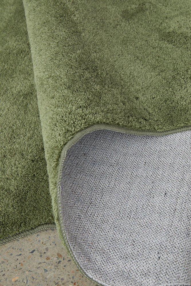Evelyn Green Runner Rug - Floorsome - Evelyn Collection - EVE - GREEN - 200X80 - Evelyn Collection
